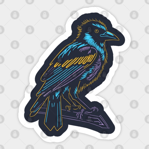 butcherbird Sticker by Javisolarte